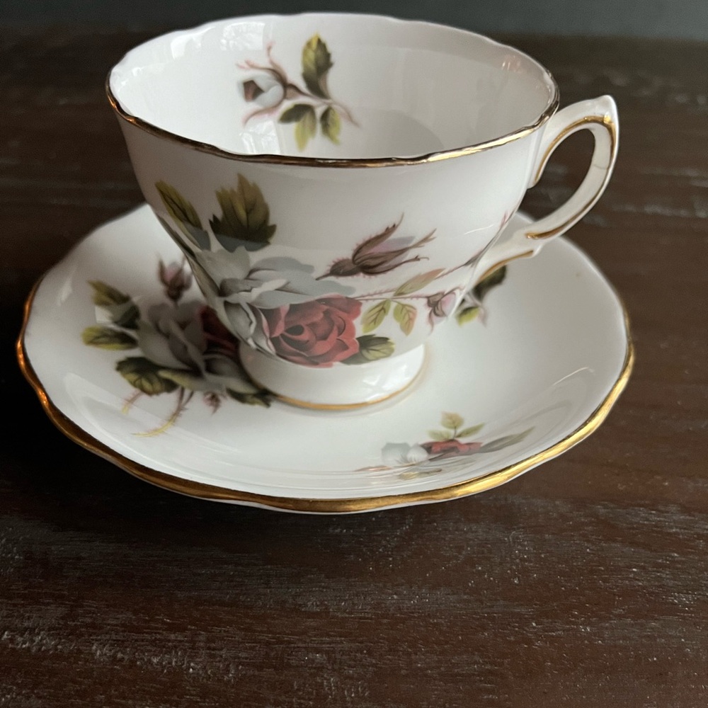Royal Vale teacup and saucer
